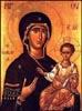 to enlarge - Mother of God, Theotokos and Christ the Directoress