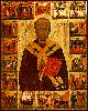to enlarge - Saint Nicolas with scenes from his life